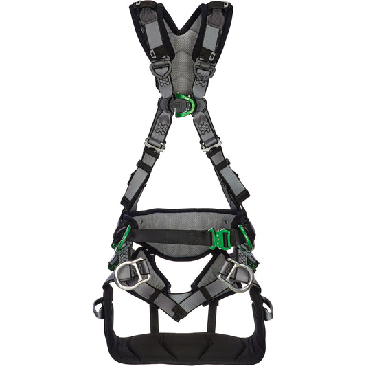 MSA V-Fit™ Full-Body Tower Harness, CSA Certified, Class ALP, X-Small, 150 lbs. Cap.