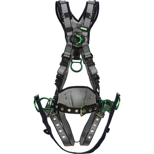 MSA V-Fit™ Derrick Harness, CSA Certified, Class ALP, 230 lbs. Cap.