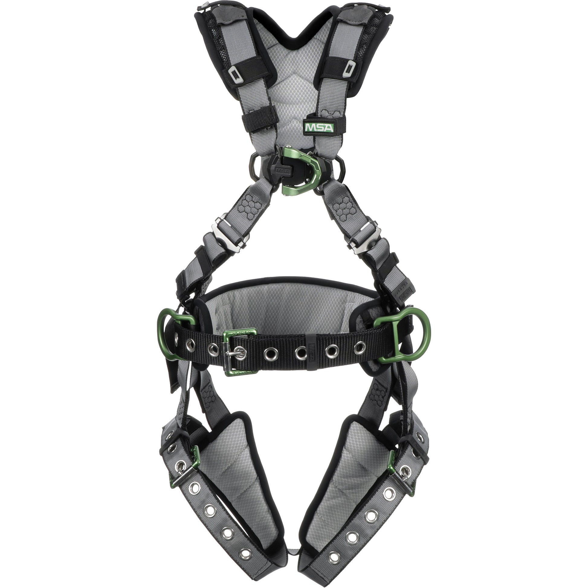 MSA V-Fit™ Construction Harness, CSA Certified, Class ALP, X-Large, 400 lbs. Cap.