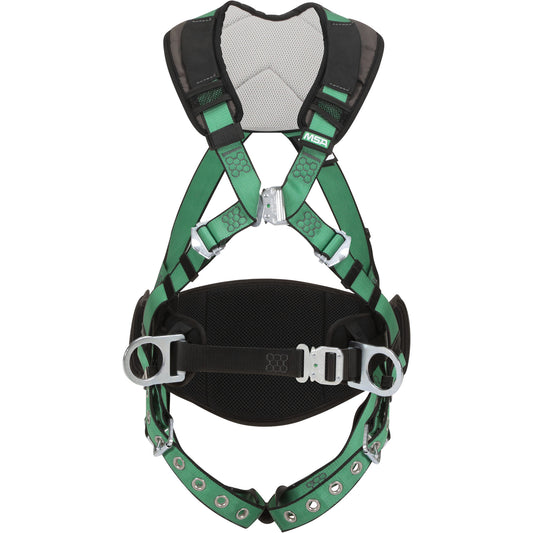 MSA V-Form™ Safety Harness, CSA Certified, Class A, 230 lbs. Cap.