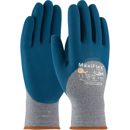 Protective Industrial Products ATG MaxiFlex® Comfort™ Seamless Knit Gloves, X-Large, Nitrile Coating, 15 Gauge, Nylon Shell