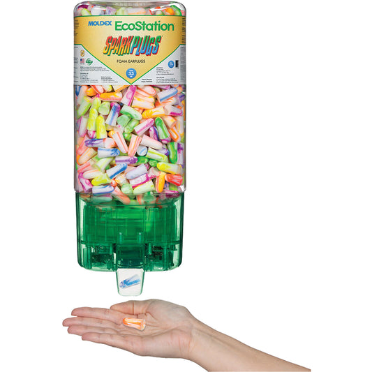 Moldex SparkPlugs Earplugs TouchFree EcoStation® Dispenser Starter Kit