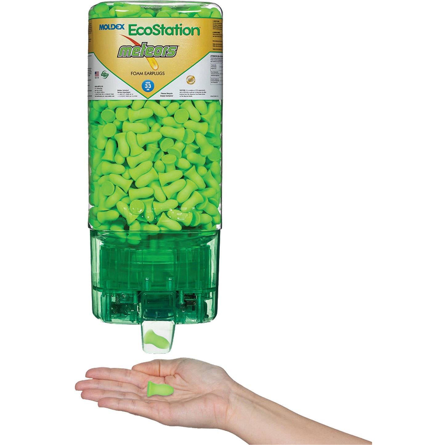 Moldex Meteors Earplugs TouchFree EcoStation® Dispenser Starter Kit
