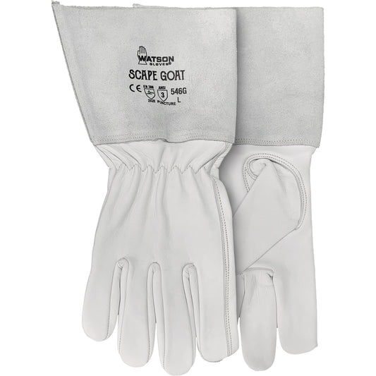 Watson Gloves 546G Scape Goat Gloves, Large, Grain Goatskin Palm