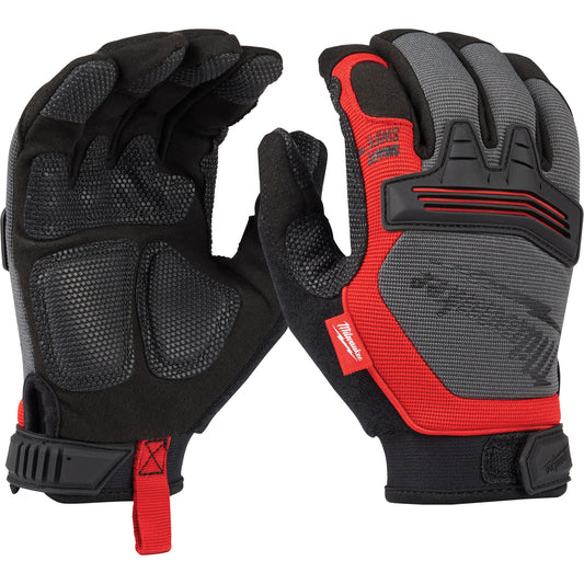 Milwaukee Demolition Gloves, Synthetic Palm, Size X-Large