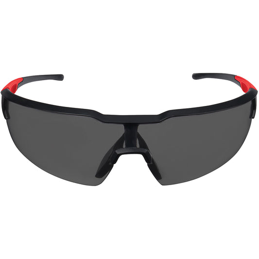 Milwaukee Safety Glasses, Smoke Lens, Anti-Fog/Anti-Scratch, ANSI Z87+/Meets/Exceeds CSA Z94.3
