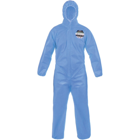Lakeland Safegard™ GP Coveralls, Medium, Blue, SMMS