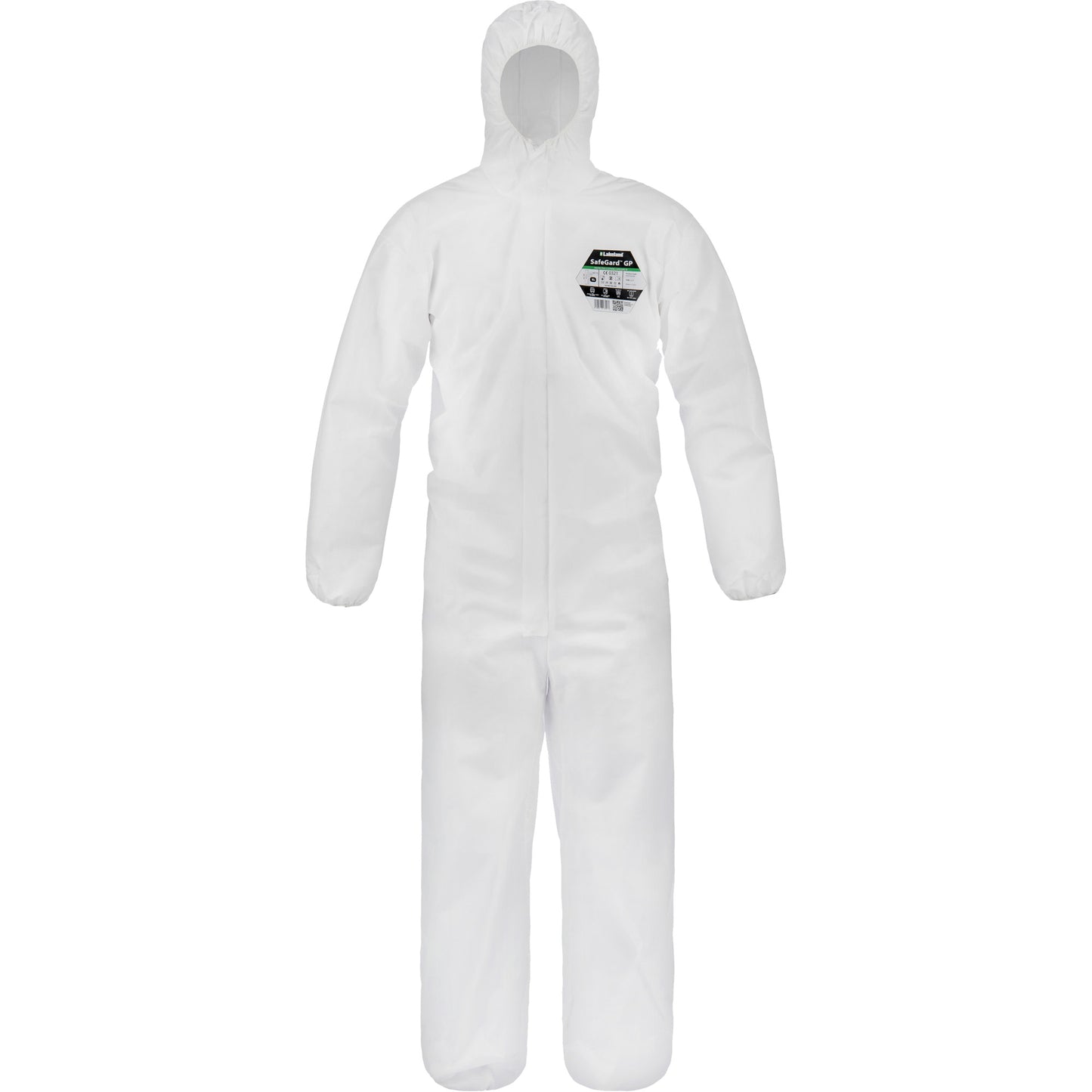 Lakeland Safegard™ GP Coveralls, 3X-Large, White, SMMS