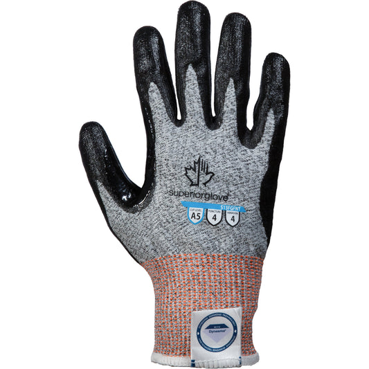 Superior Glove Works Ltd. Supertouch® Cut-Resistant Gloves, Size 10, Nitrile Coated, Dyneema® Shell, ASTM ANSI Level A5
