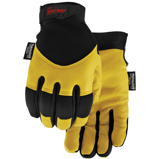 Watson Gloves 9005W Flextime Gloves, X-Large, Grain Goatskin Palm, Thinsulate™ Inner Lining