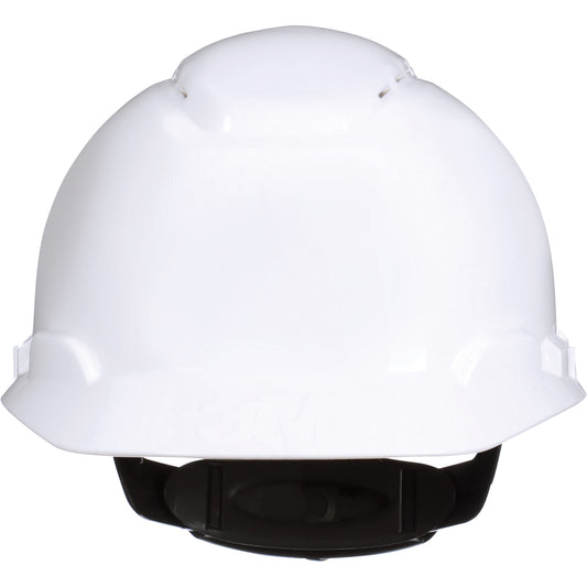3M SecureFit™H-700 Hardhat, Ratchet Suspension, White
