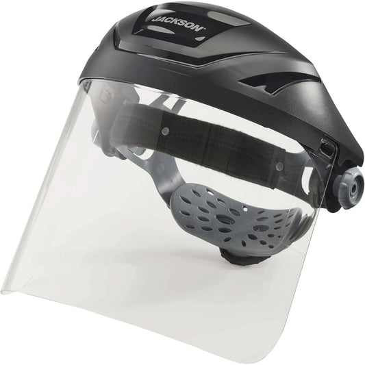 Jackson Safety F4XP Premium Headgear, Polycarbonate, Ratchet Suspension