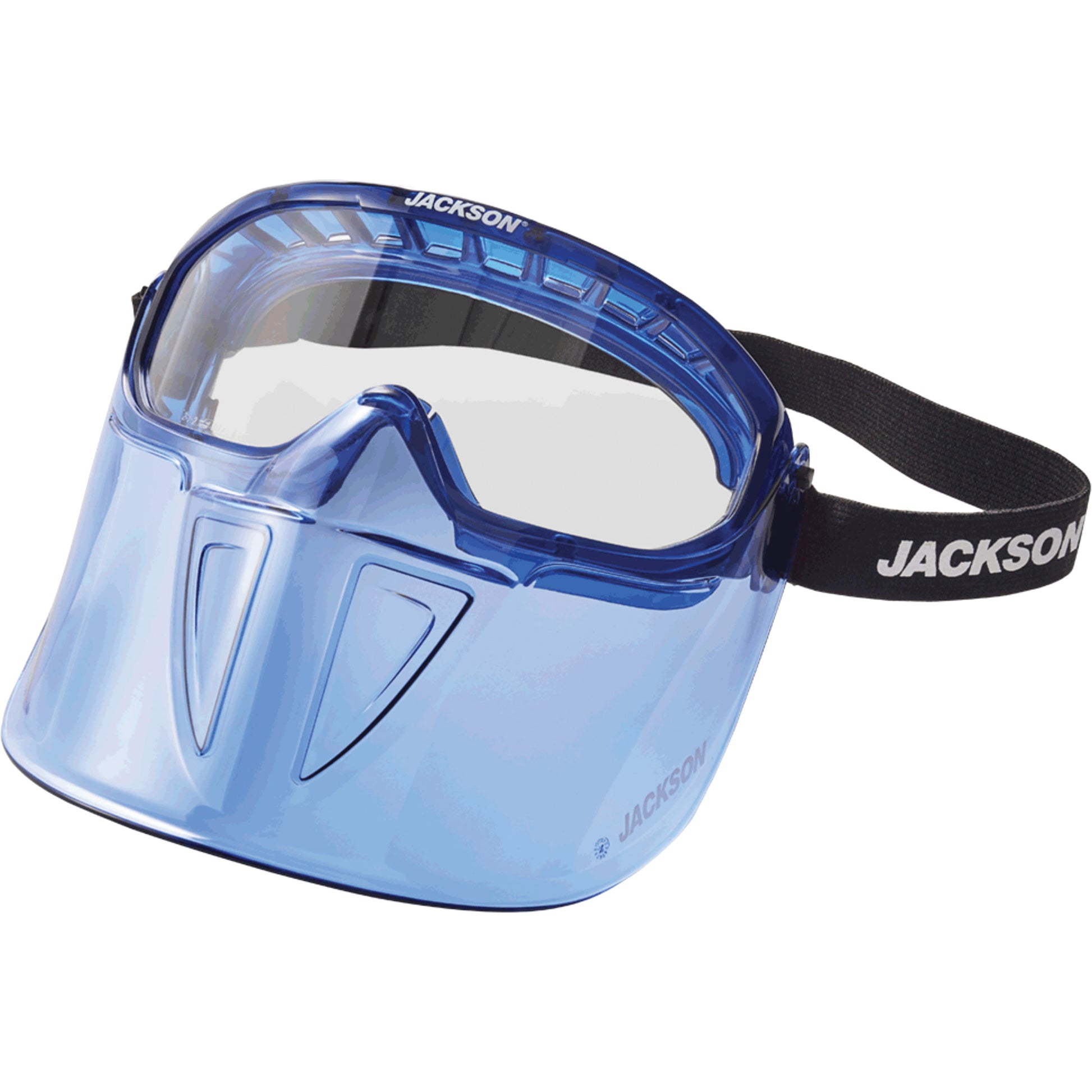 Jackson Safety GPL500 Premium Goggle with Detachable Face Shield, 3.0 Lens, Anti-Fog, Indirect Vent