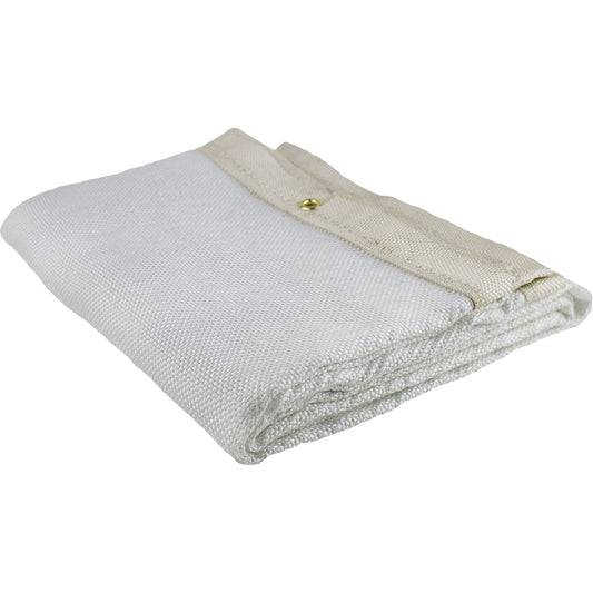 Uncoated Fiberglass Blanket, 6' W x 8' L, Rated Up To 1000 °F
