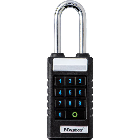 Master Lock ProSeries® Extended Shackle Padlock for Business Applications, Bluetooth, 2-7/16" Width