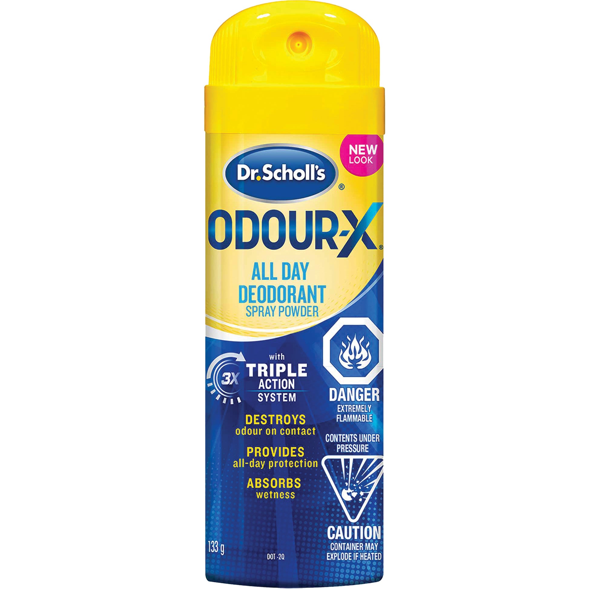 Safecross Dr. Scholl's® Odour Destroyers® All-Day Foot Deodorant Spray Powder