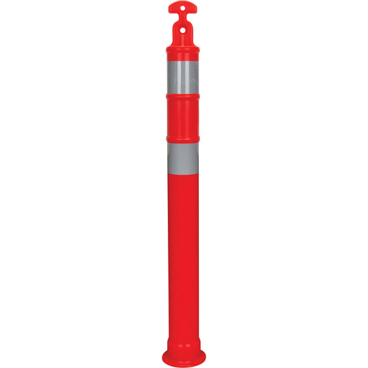  High-Visibility T-Top Delineator Post, 42" H, Orange
