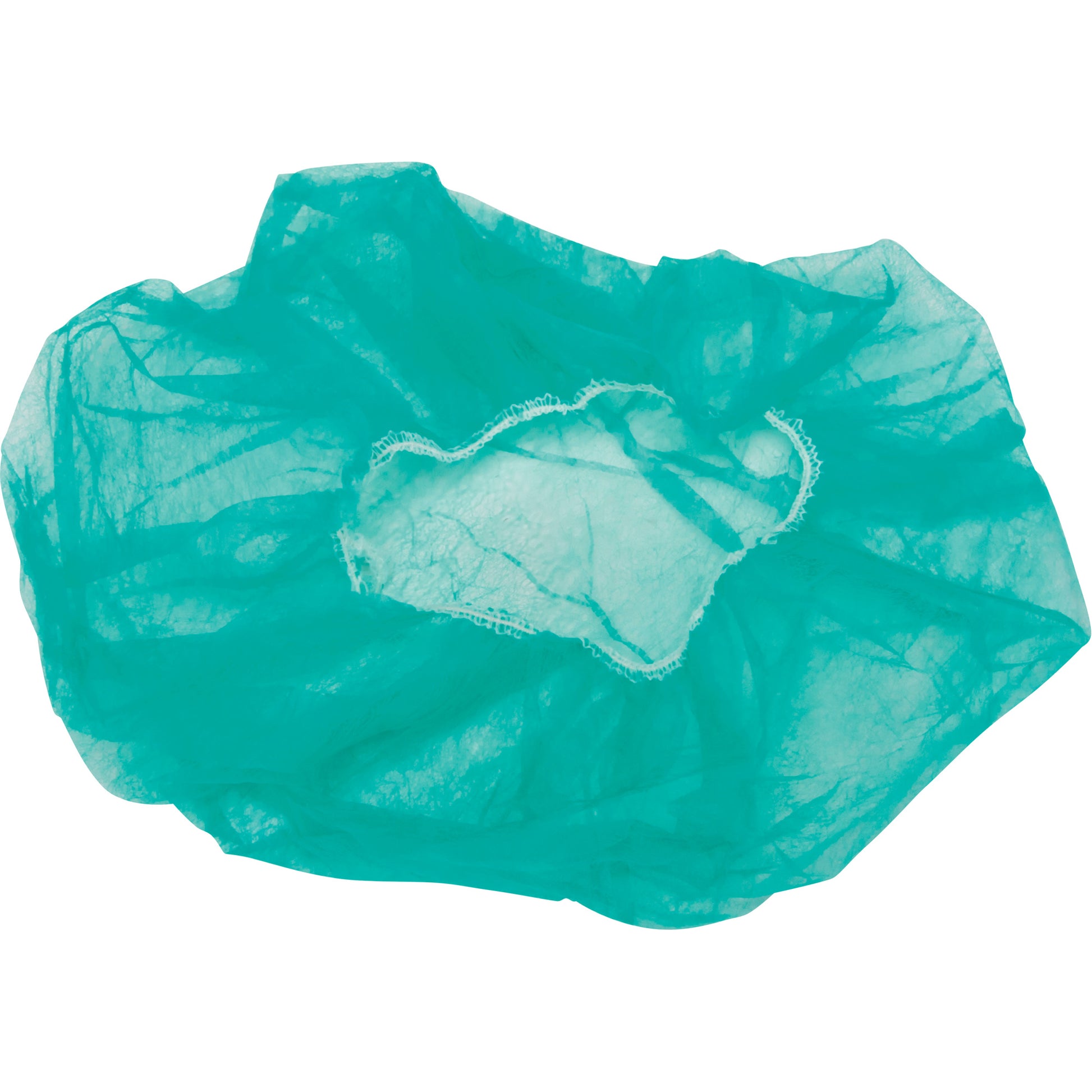 Zenith Safety Products Bouffant Caps, Polypropylene, 21", Green