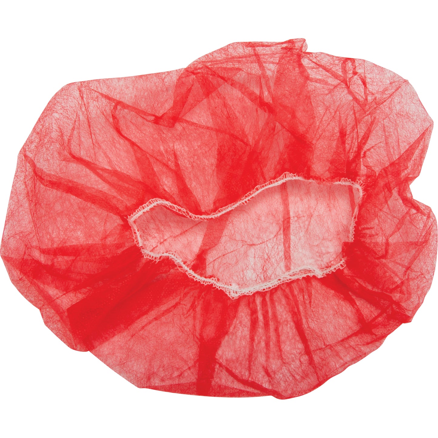 Zenith Safety Products Bouffant Caps, Polypropylene, 24", Red