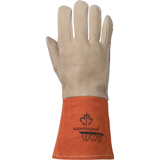 Superior Glove Works Ltd. TIG Welding Gloves, Grain Deerskin, Size X-Large
