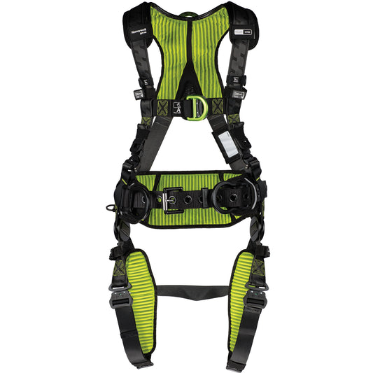 Honeywell H700 Series Premium Full Body Harness, CSA Certified, Class ADLP, Medium/Small, 420 lbs. Cap.