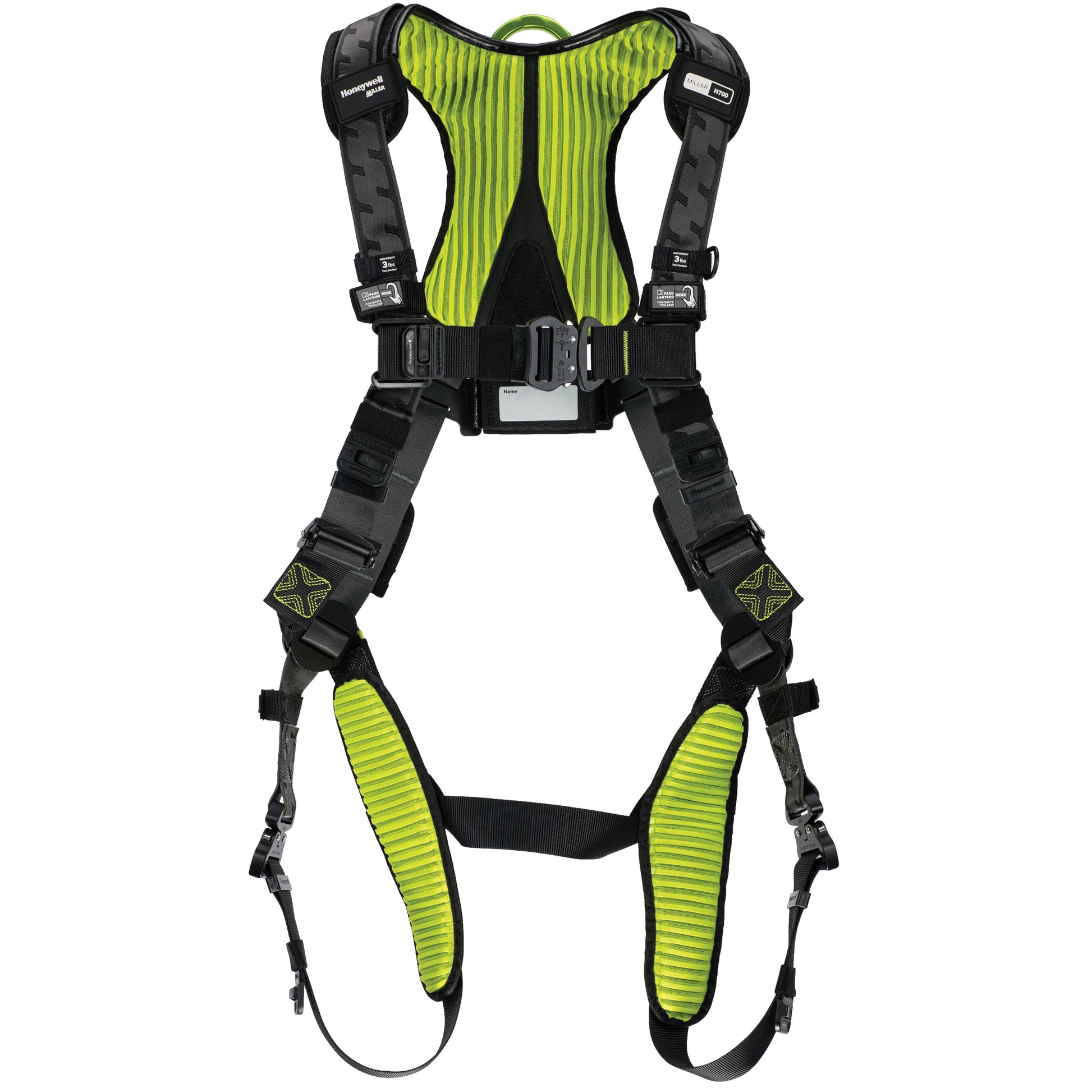 Honeywell H700 Series Premium Full Body Harness, CSA Certified, Class A, 3X-Large/4X-Large, 420 lbs. Cap.