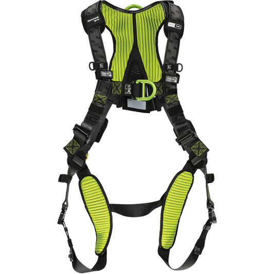 Honeywell H700 Series Premium Full Body Harness, CSA Certified, Class ADL, X-Small, 420 lbs. Cap.