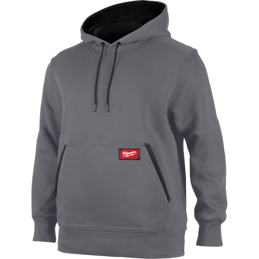 Milwaukee Midweight Pullover Hoodie, Men's, 3X-Large, Grey