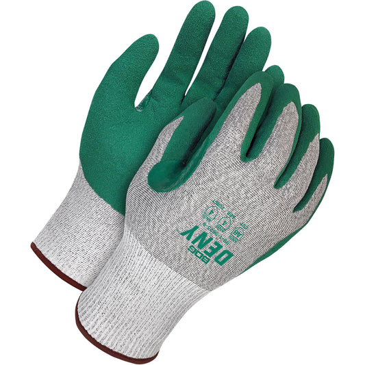 Bob Dale Gloves Deny™ Water-Resistant Touch-Screen Gloves, Size Medium/8, 13 Gauge, Nitrile Coated, HPPE Shell, ASTM ANSI Level A6