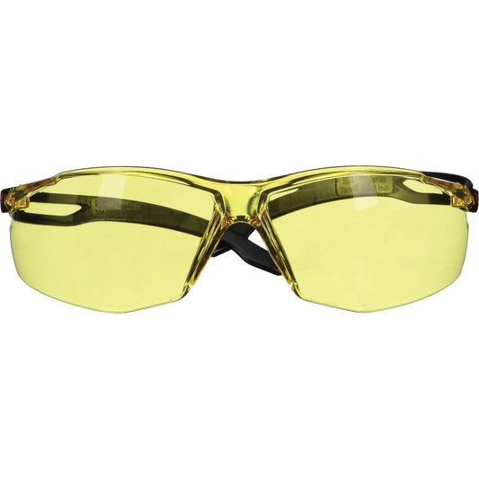 3M SecureFit™ 500 Series Safety Glasses, Amber Lens, Anti-Fog/Anti-Scratch, ANSI Z87+/Meets/Exceeds CSA Z94.3