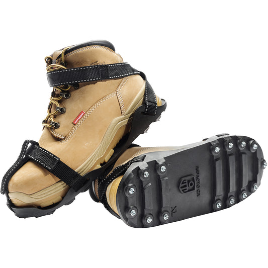 Impacto Sasquatch® Ice Cleats, Steel, Stud Traction, Large