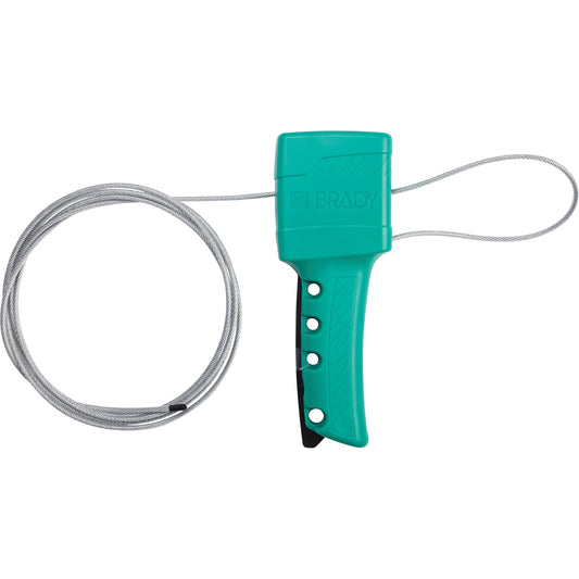 Brady Red All Purpose Cable Lockout, 8' Length