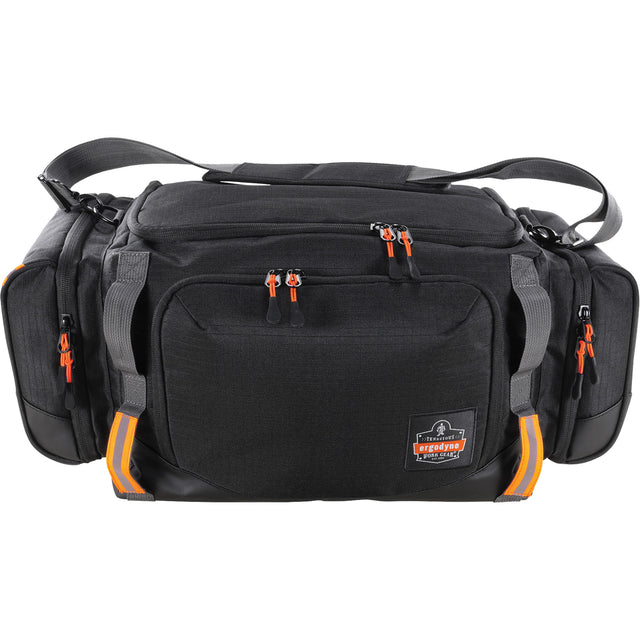 Arsenal 5189 Work Gear Duffel Bag, Polyester, 4 Pockets, Black
