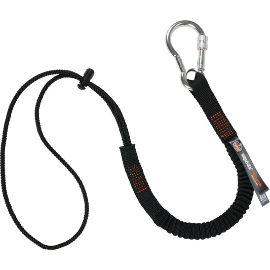 Ergodyne Squids 3105 Tool Lanyard, Bungee, Carabiner/Loop