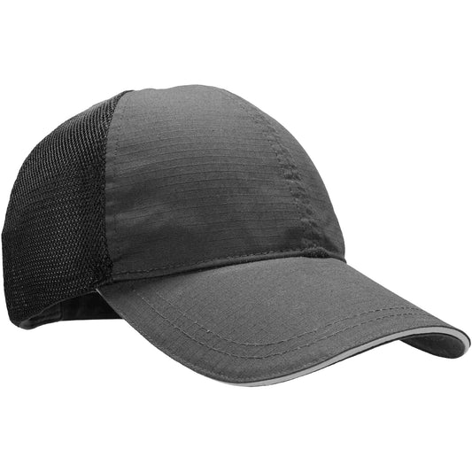 Ergodyne Skullerz 8946 Standard Baseball Cap, Black, Nylon/Polyester