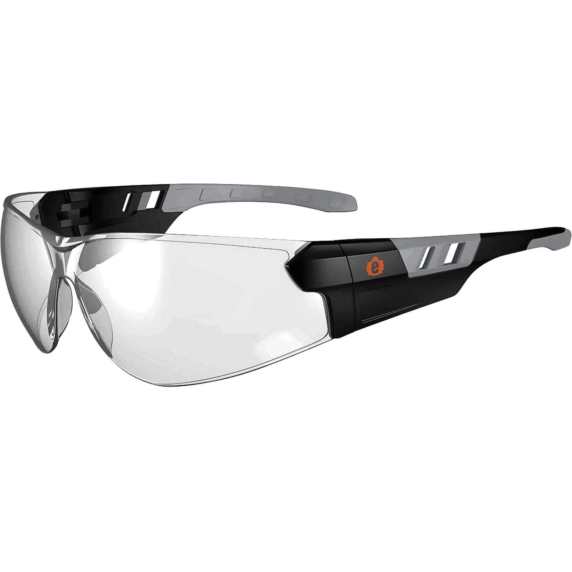 Ergodyne Skullerz SAGA Frameless Safety Glasses, Indoor/Outdoor Lens, Anti-Scratch, ANSI Z87+/Meets/Exceeds CSA Z94.3