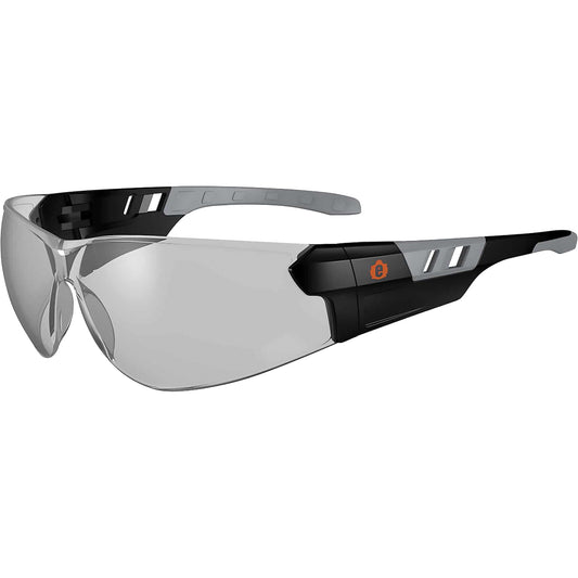 Ergodyne Skullerz SAGA Frameless Safety Glasses, Indoor/Outdoor Lens, Anti-Fog/Anti-Scratch, ANSI Z87+/Meets/Exceeds CSA Z94.3