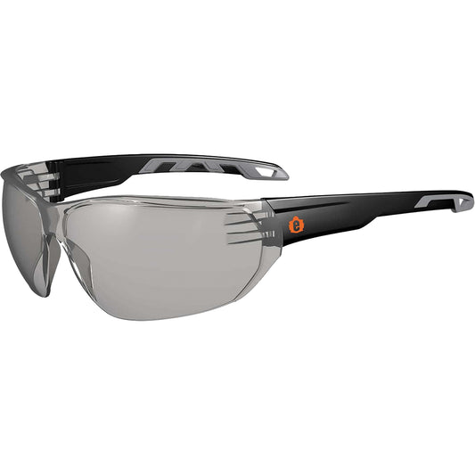 Ergodyne Skullerz VALI Frameless Safety Glasses, Indoor/Outdoor Lens, Anti-Fog/Anti-Scratch, ANSI Z87+/Meets/Exceeds CSA Z94.3