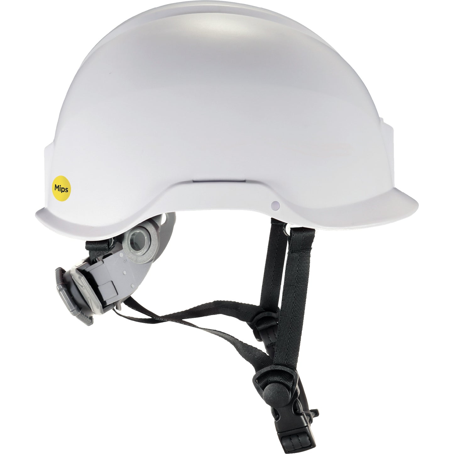 Ergodyne Skullerz 8974-MIPS Safety Helmet with Mips® Technology, Non-Vented, Ratchet, White