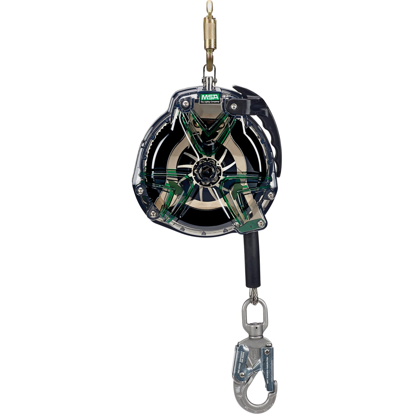 MSA V-TEC™ Self-Retracting Lifeline, 50', Stainless Steel, Swivel