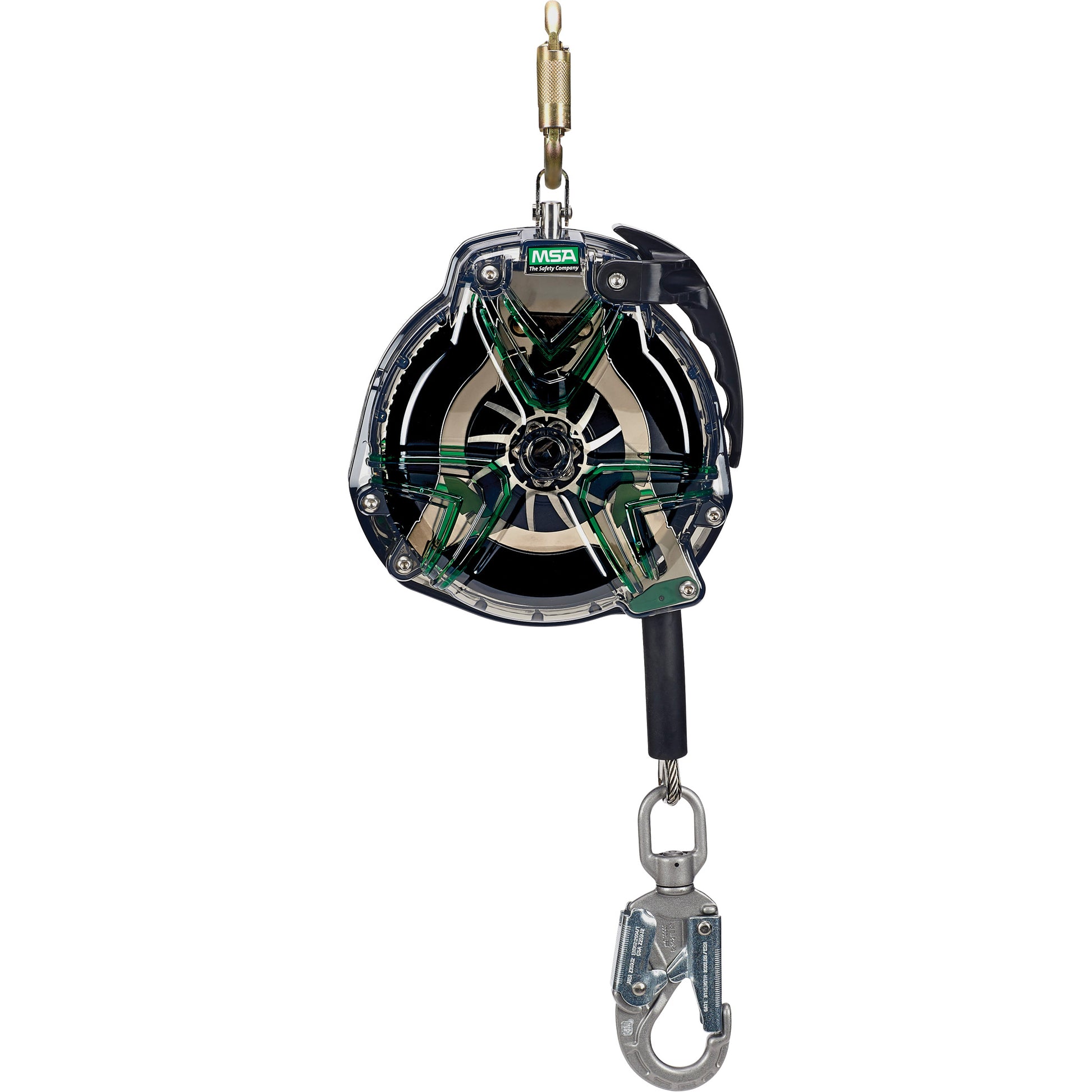 MSA V-TEC™ Self-Retracting Lifeline, 50', Stainless Steel, Swivel