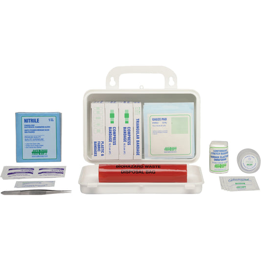 Safecross First Aid Kit, Meets CSA Z1220-17 Type 1 Personal, Personal (1 Worker)