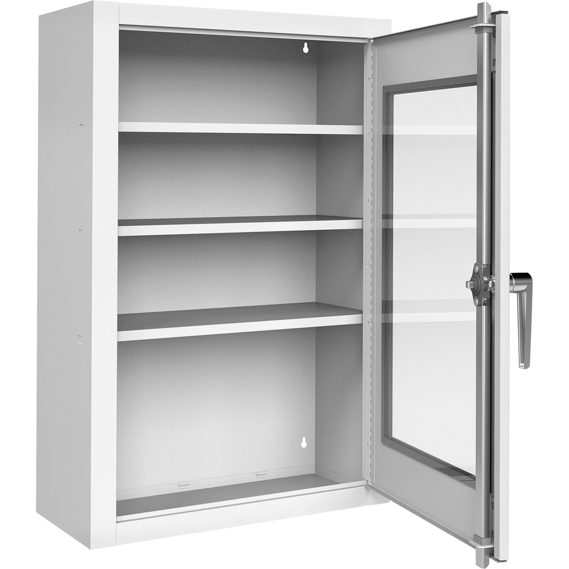 Durham Manufacturing Lockable Medicine Cabinet with Plexiglas Door