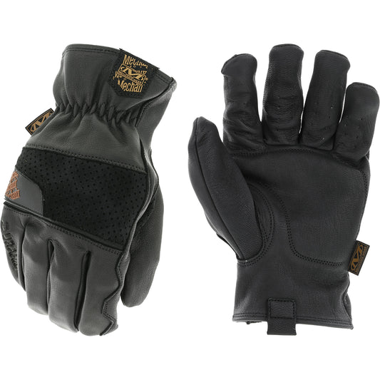 Mechanix Wear Driver's Work Gloves, 8, Grain Goatskin Palm
