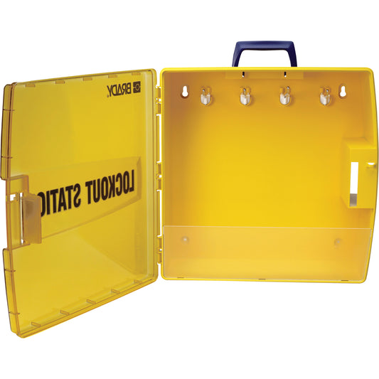 Brady Ready Access Lockout Station, None Padlocks, 40 Padlock Capacity, Padlocks Not Included