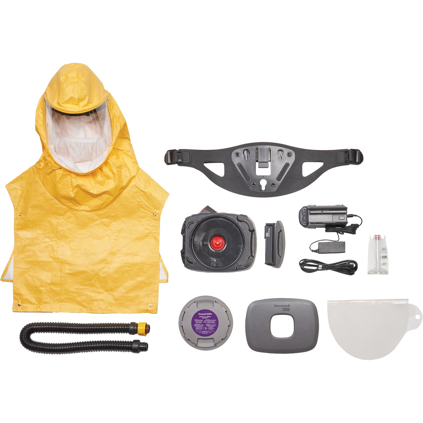 North PA700 DECON PAPR Starter Kit with PA111, Lithium-Ion Battery