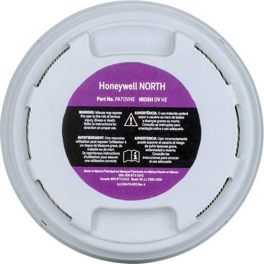 North HEPA Filter Cartridge, Organic Vapour