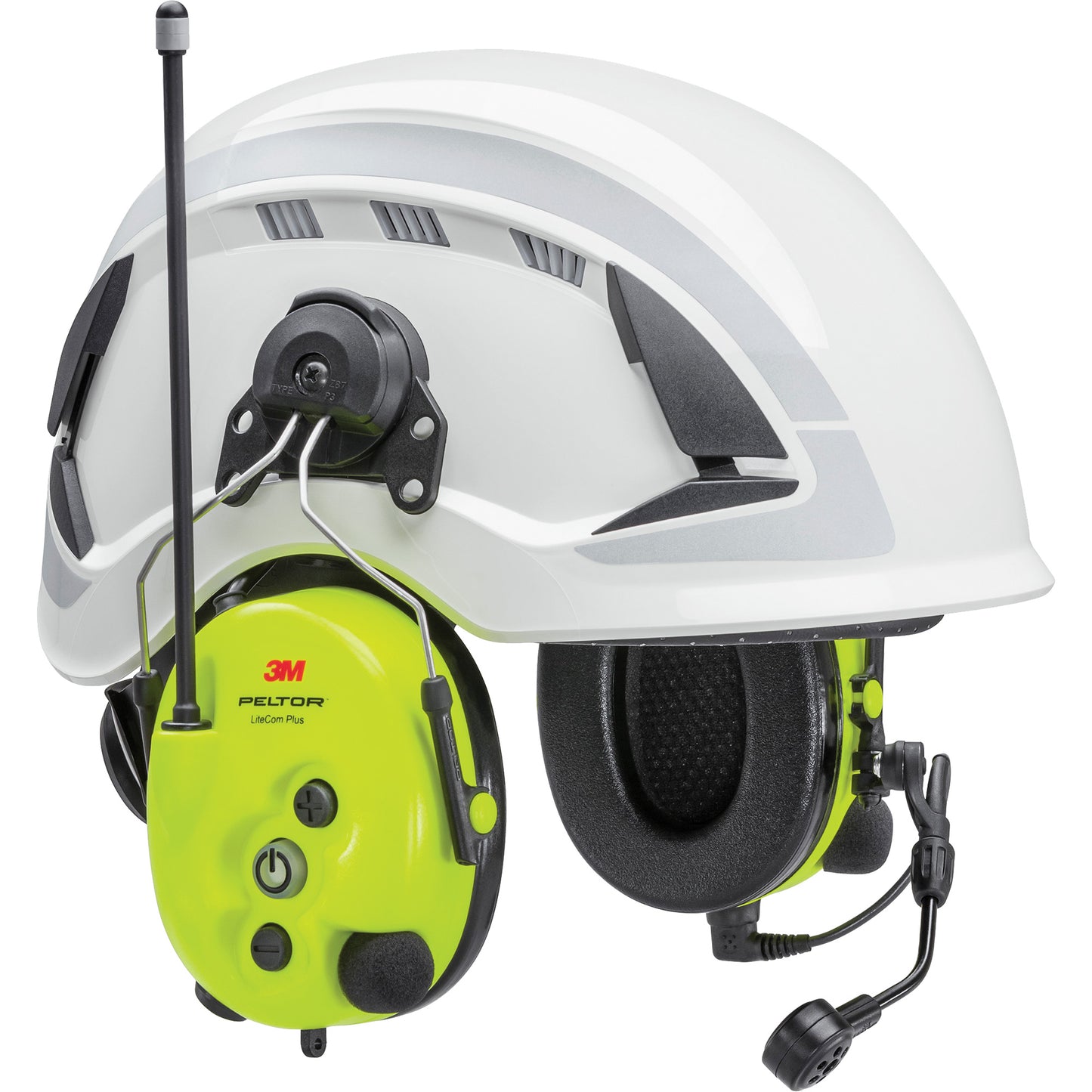 3M PELTOR™ LiteCom Plus Headset, Cap Mount Style