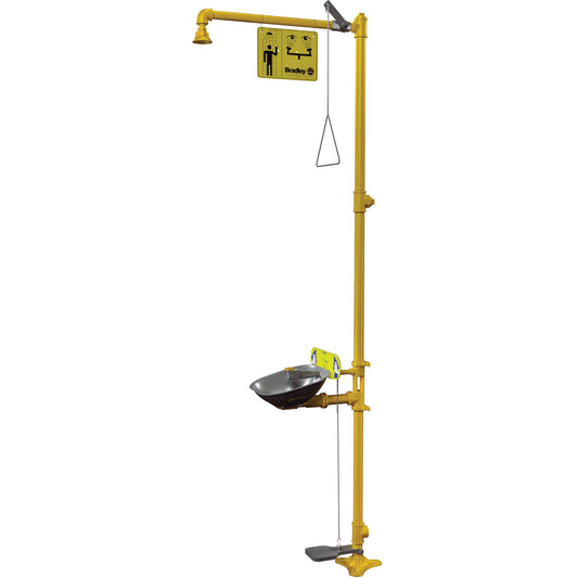 Bradley Halo Eye Wash & Safety Shower Station