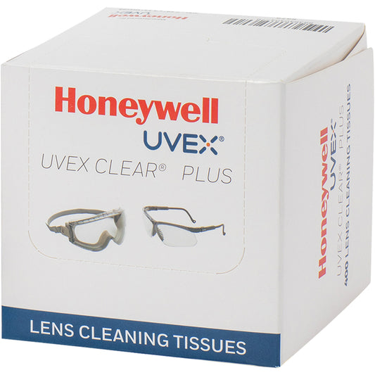 Honeywell Uvex Clear® Plus Lens Tissues, 4.125" x 3.96"